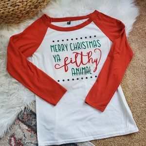 Christmas Vacation baseball style t-shirt